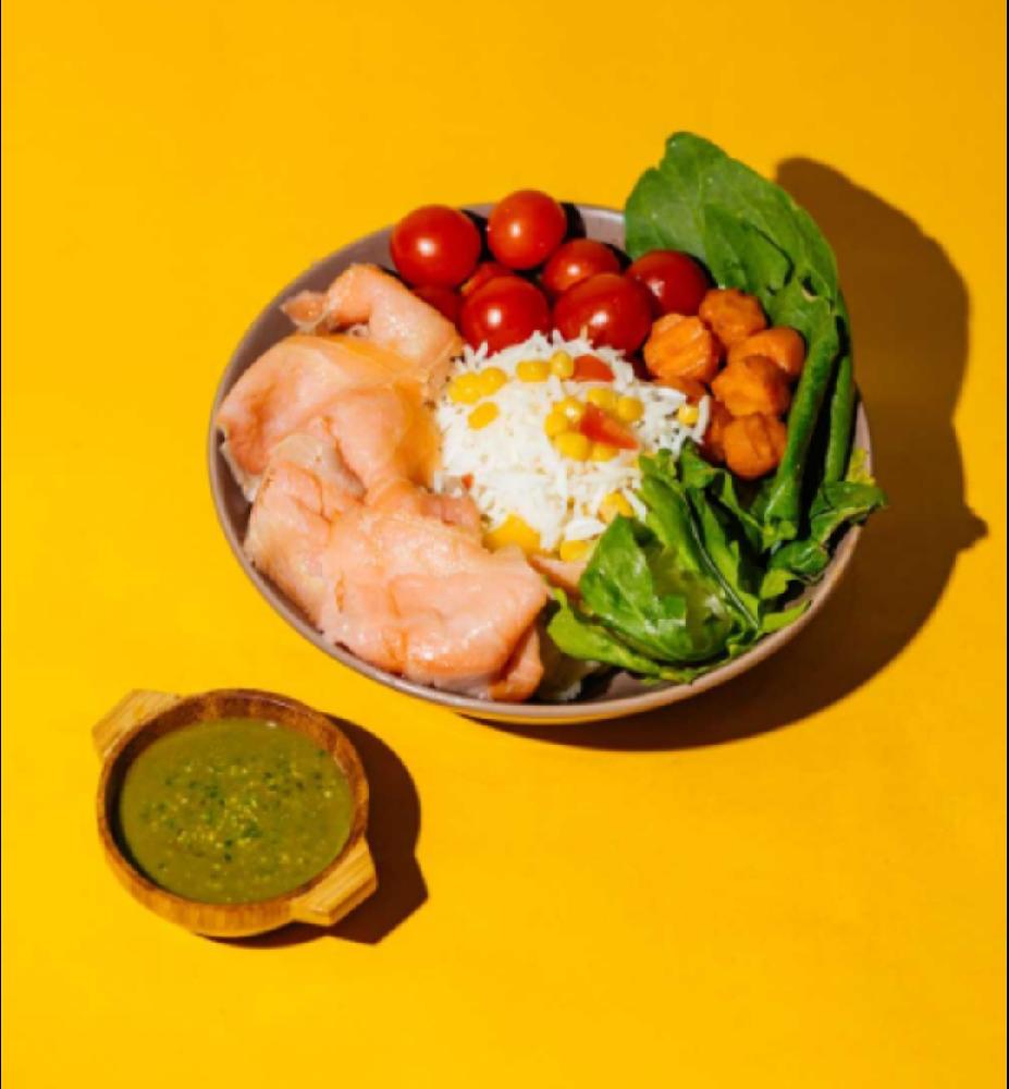 Salmon Rice Bowl