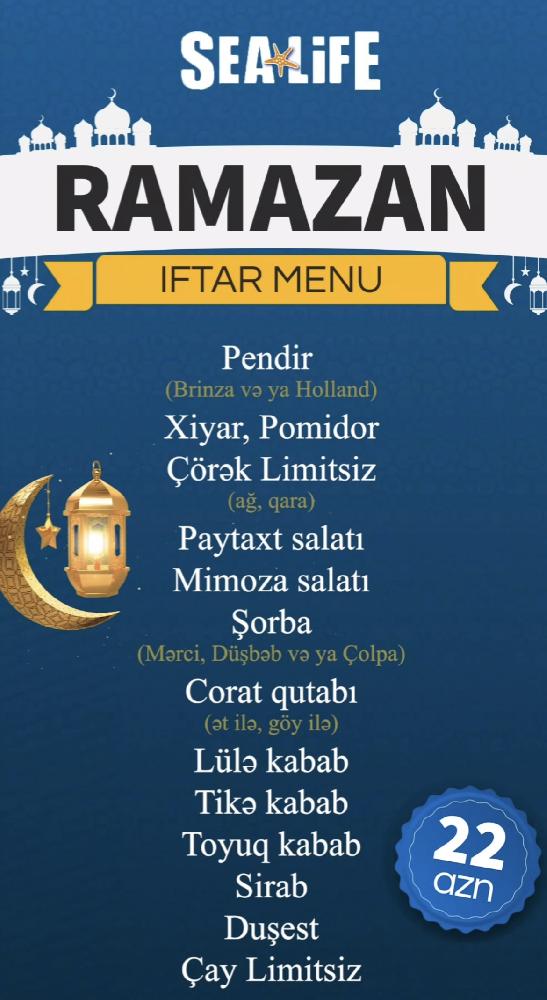 İftar menyu