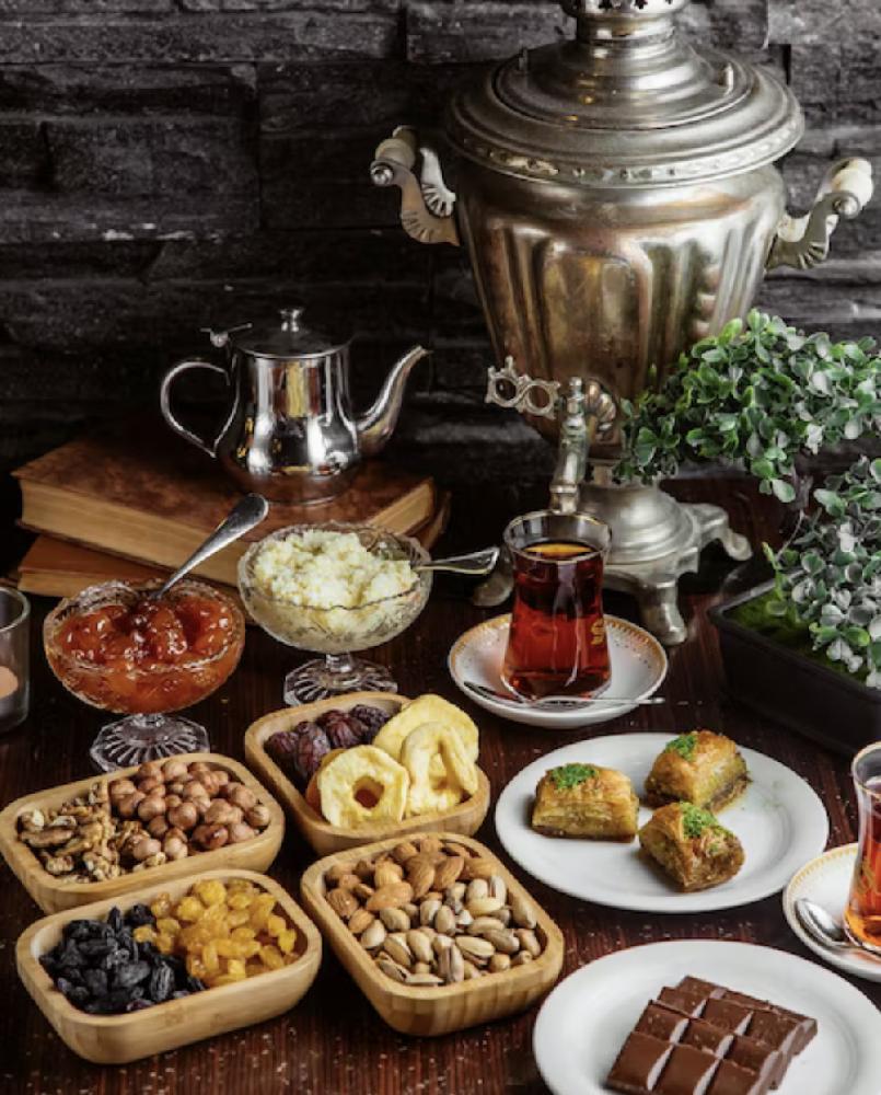 Samovar Çay Dəstgahı 