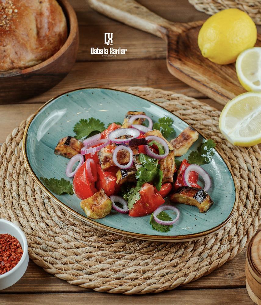 Limonlu badımcan salatı 