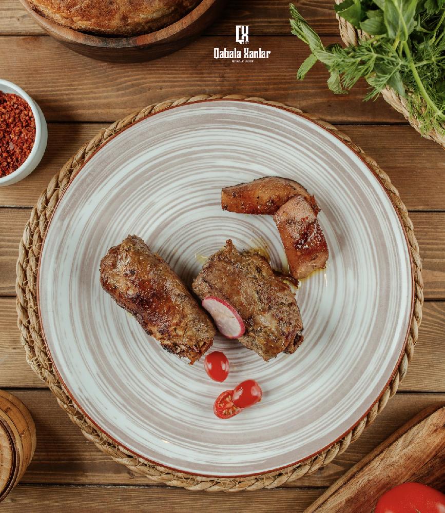 Dana ətli Tümbəki dolması 