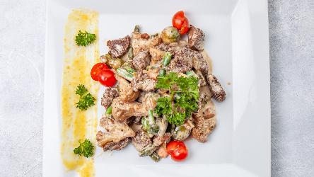 Qaymaqlı toyuq 