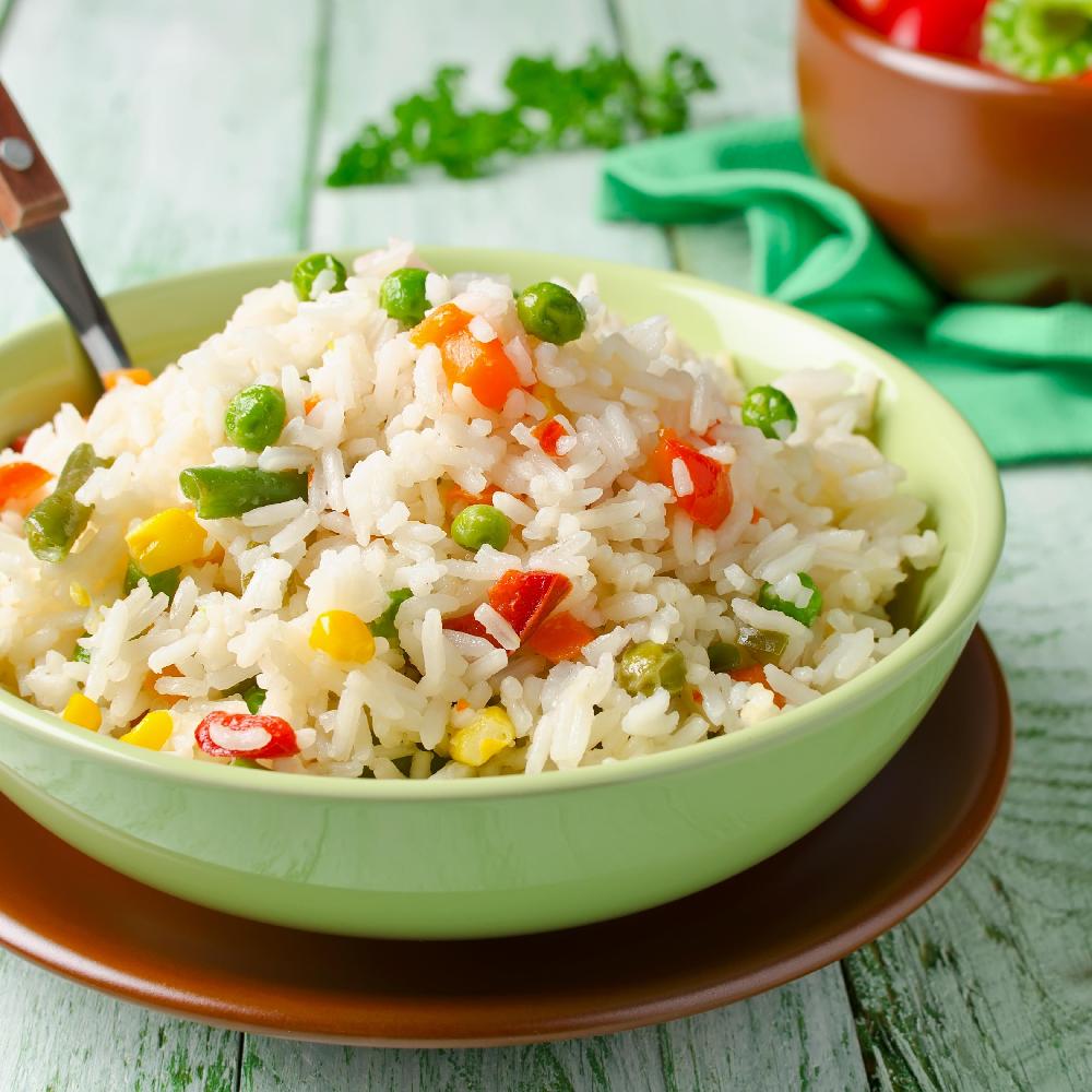 Rice with vegetables