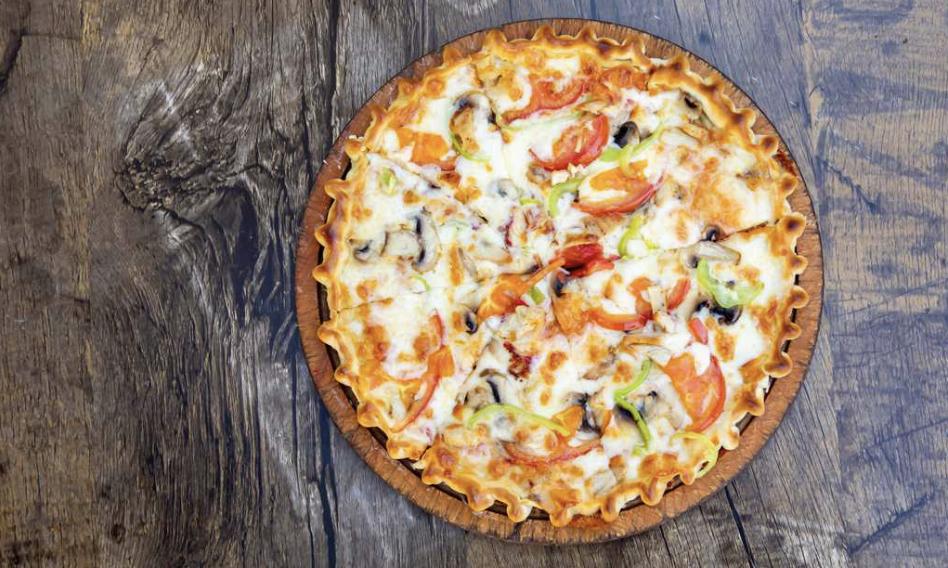 Toyuqlu pizza