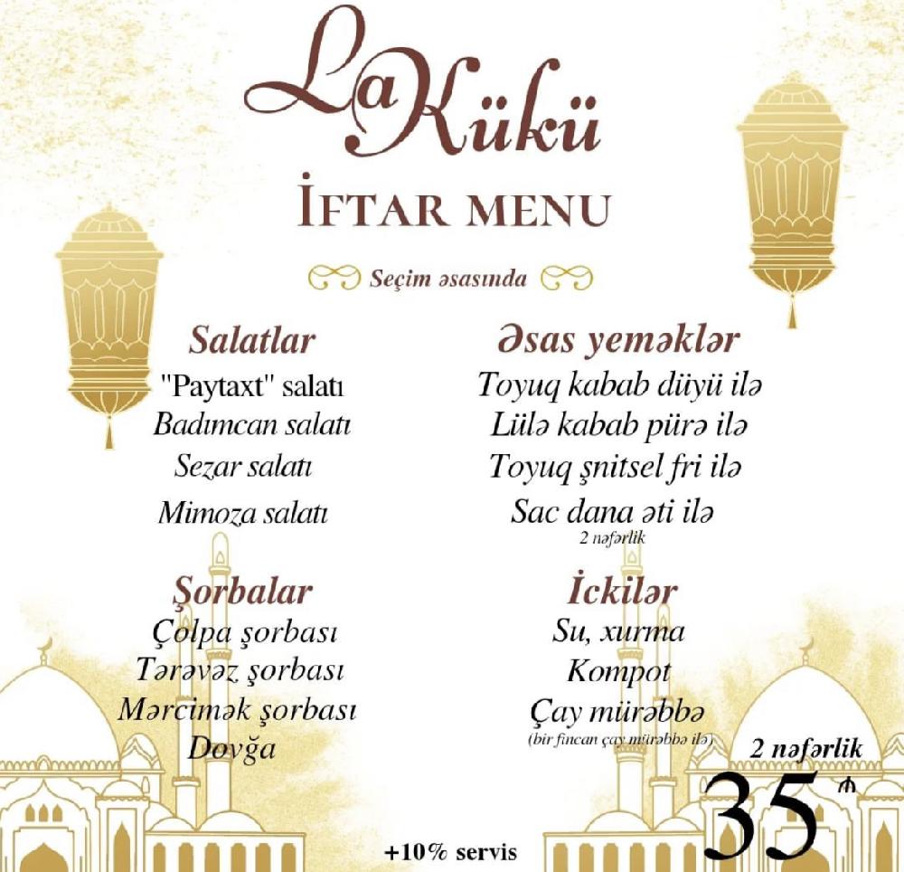 İftar Menyu 