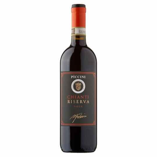 Chianti Riserva DOCG Piccini Label Italy 