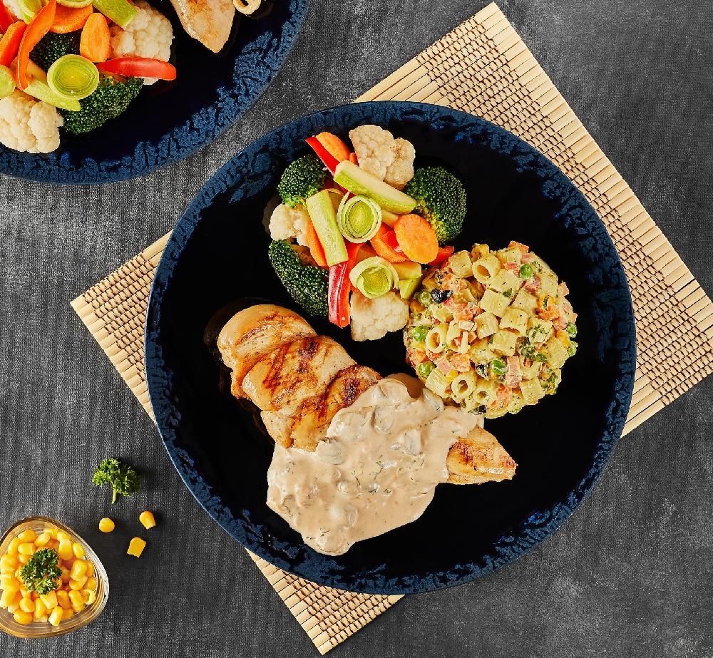 Capers Souslu Chicken Milano 