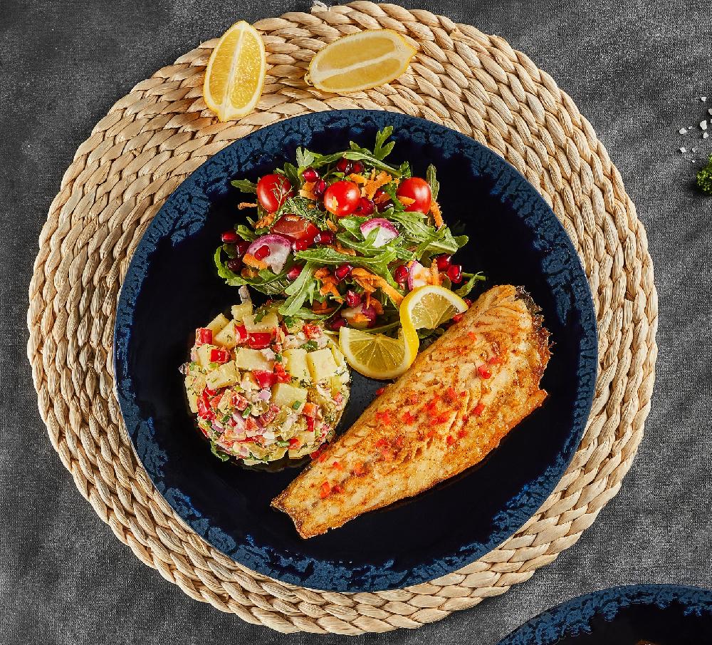 Fırında Levrek filetto