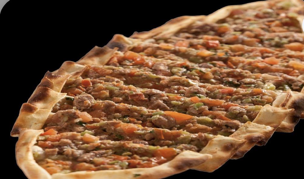 Kuşbaşı Etli Kaşar Peynirli Pide