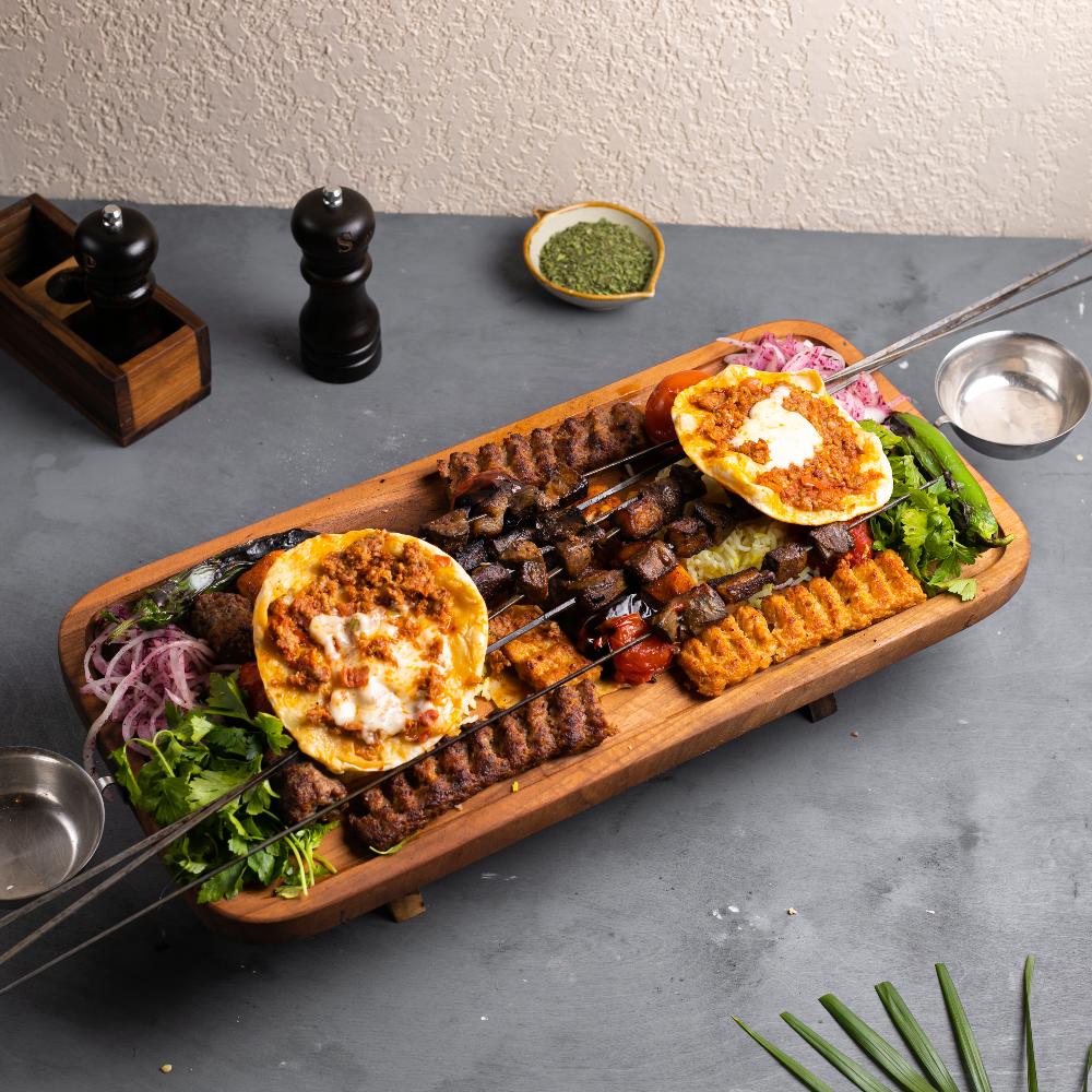 Karışık kebab 3 kişilik 900qr