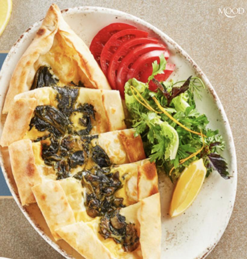 İspanaqlı pide