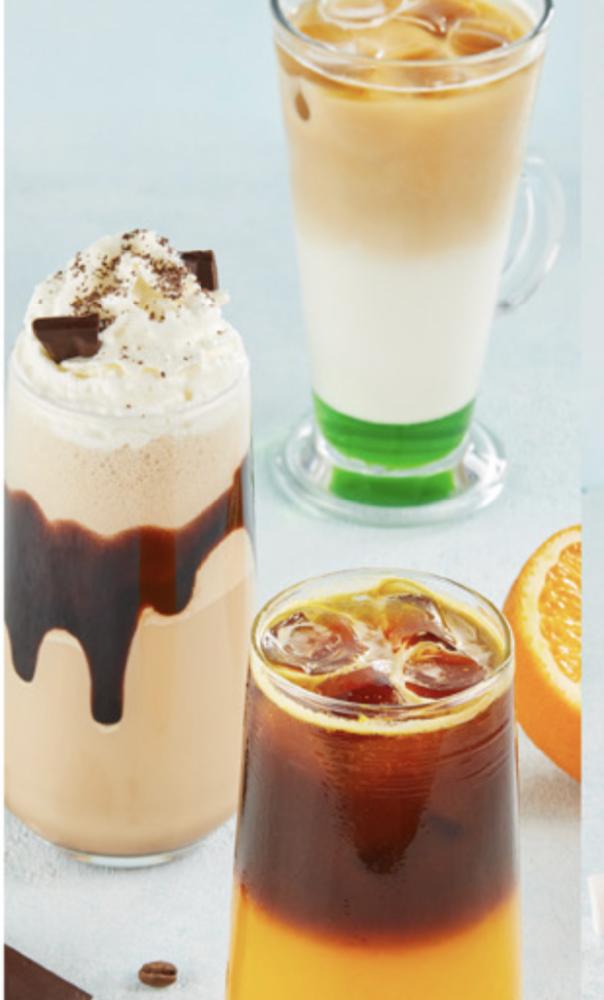 İced mint latte