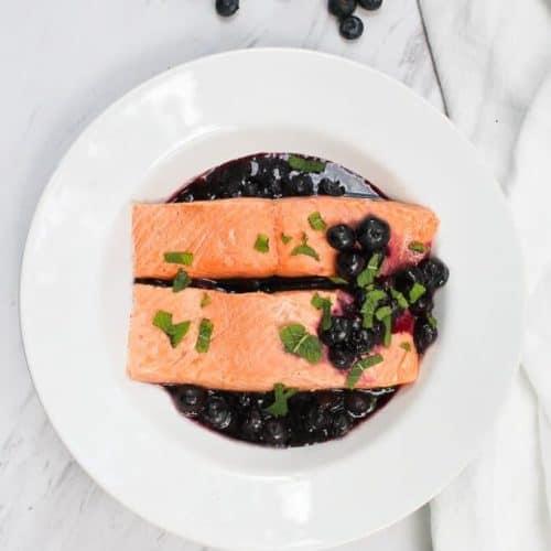 BELUGA FISH IN SPICY BERRY SAUCE 