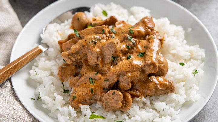 Beef Stroganoff 