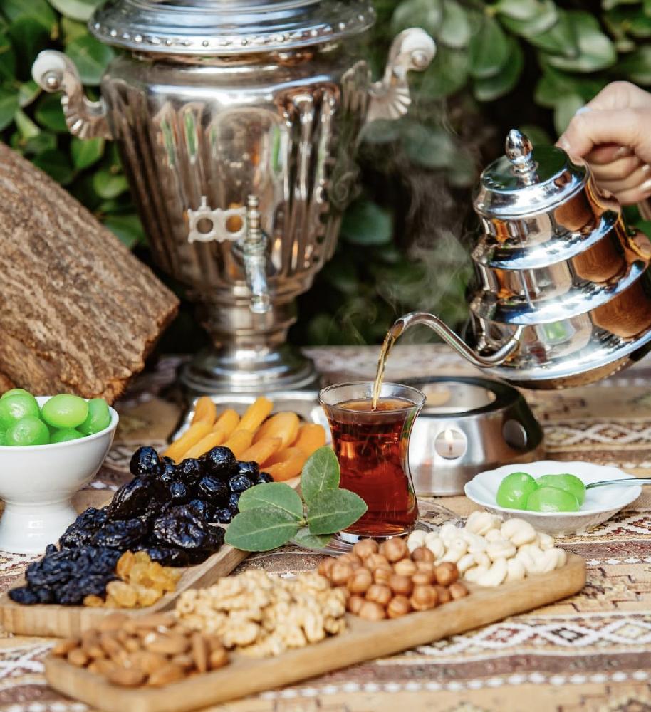 Samovar çayı 