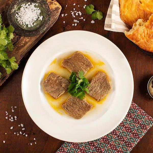 Şirəli dana əti