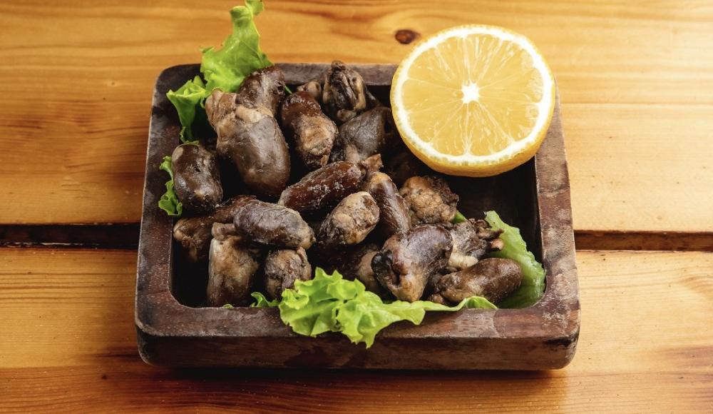 Hisə verilmiş toyuq ürəyi