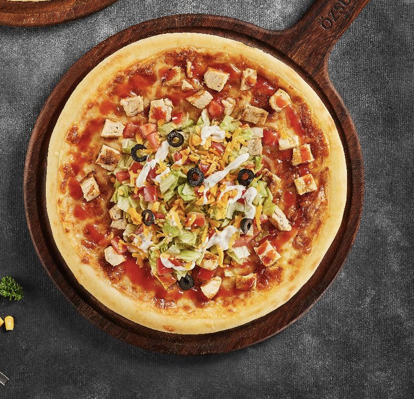 Pizza taco bell chicken
