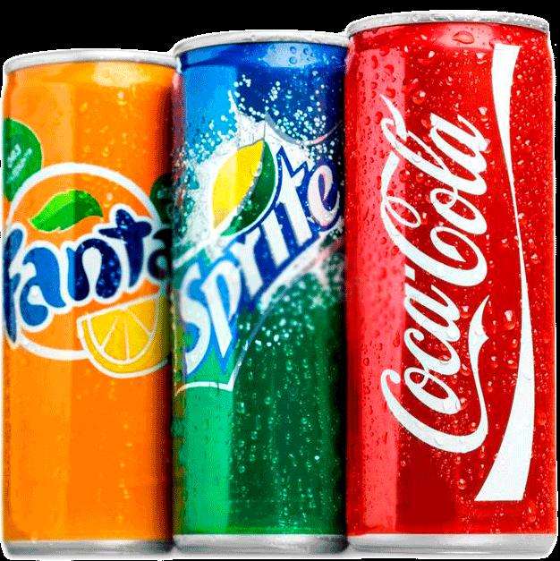 Cola-Fanta-Sprite