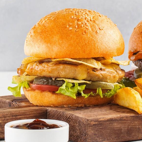 Burger toyuq