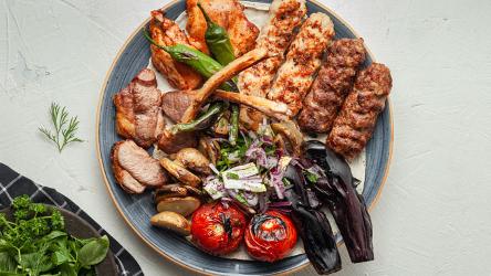 Mixed kebab