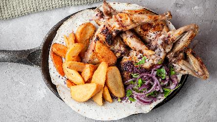 Chicken in tandoor