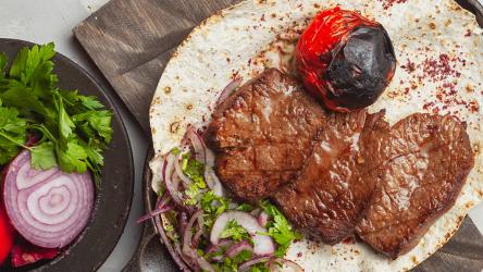 Veal kebab