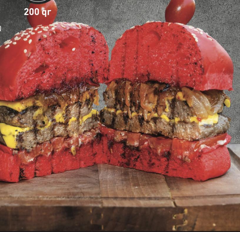 Burger qırmızı