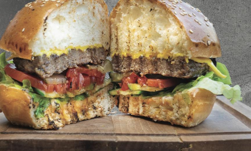 Burger sadə 