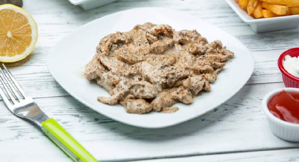 Toyuq qaymaqlı 