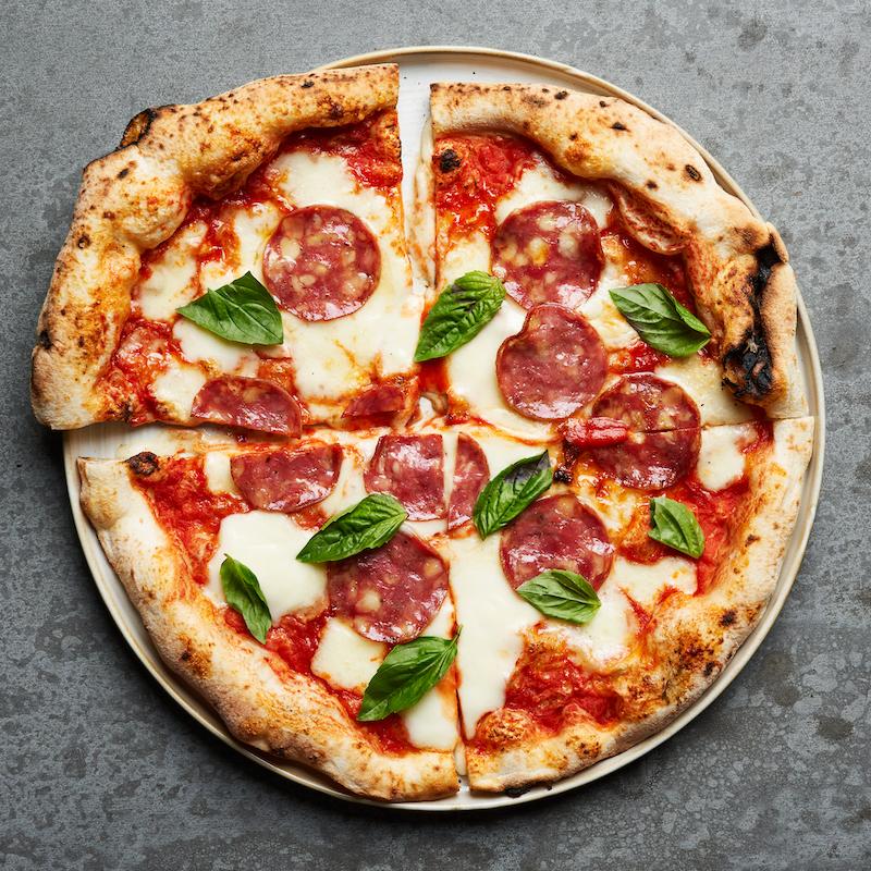 Chilli Salami Pizza