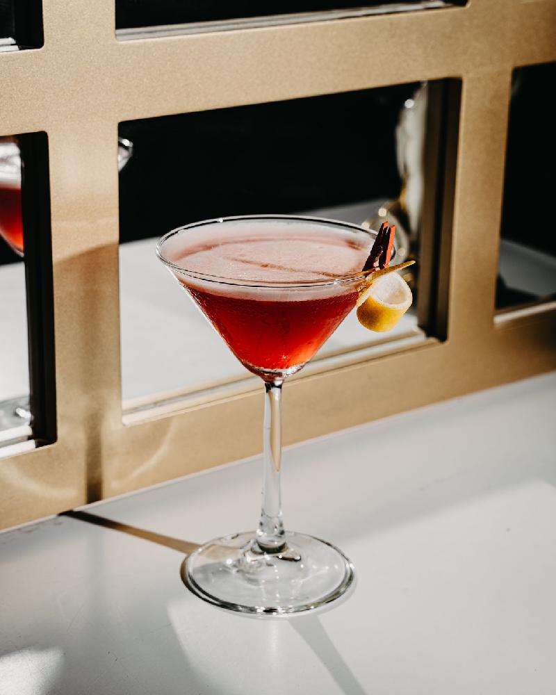 Pomogranate Gin Sour