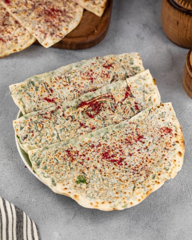 Qutab göyərti ilə (xamalı)