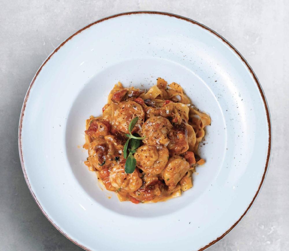 FETTUCCINE GAMBERI   MARINARA