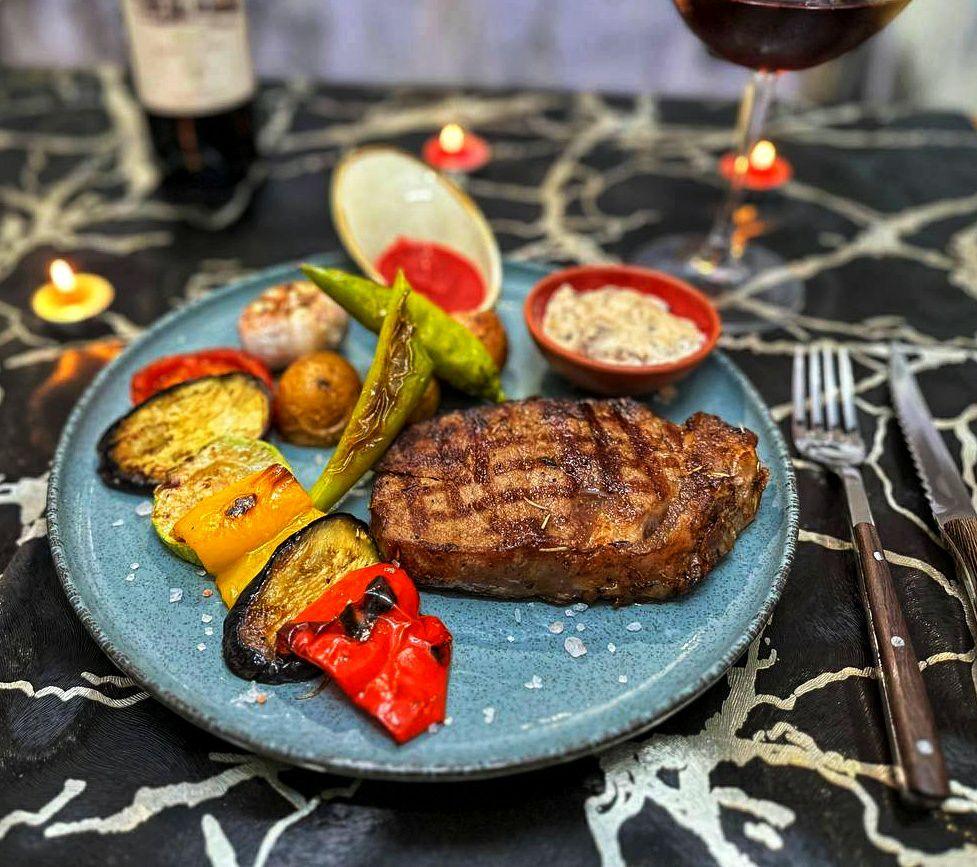 Rib eye steak