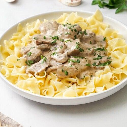 Beef Stroganoff
