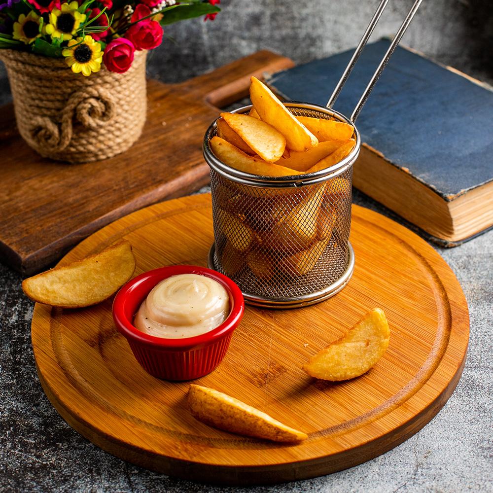 Hommemade potato fries