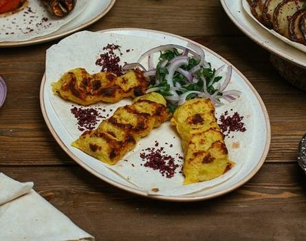 Minced potato kebab