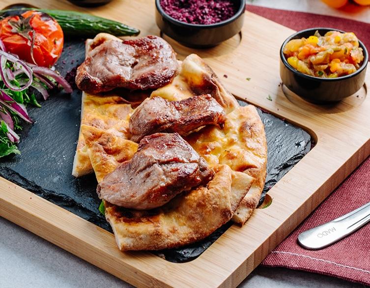 Lamb tikka kebab