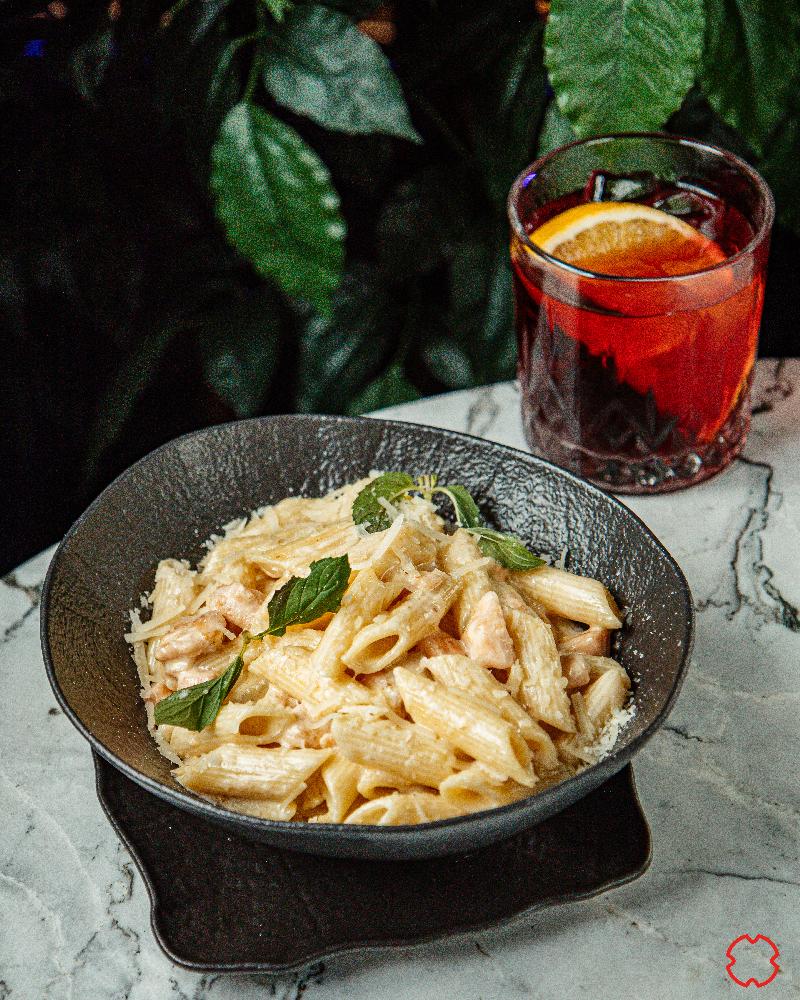 Pasta Creamy Salmon