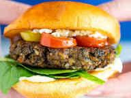 Vegan burger 