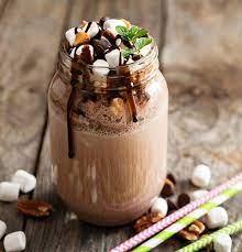 Milkshake şokoladlı 
