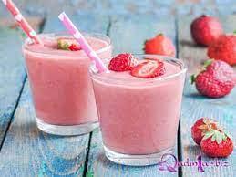 Milkshake çiyələkli 