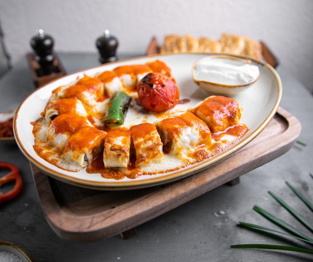 Tavuk adana beyti kebabı