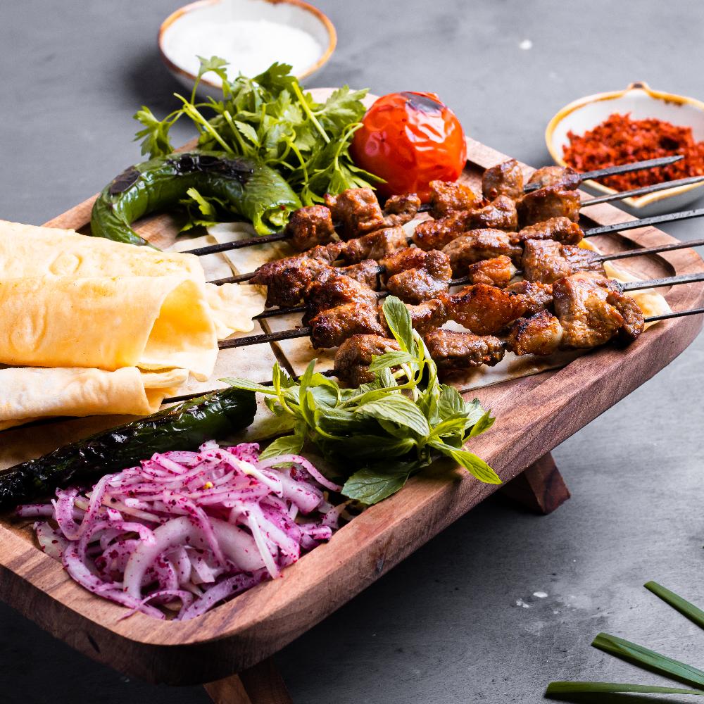 Karışık çöp şiş