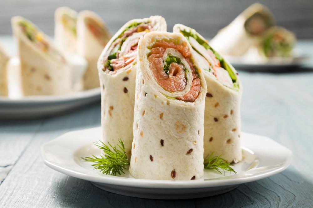 Salmon wrap
