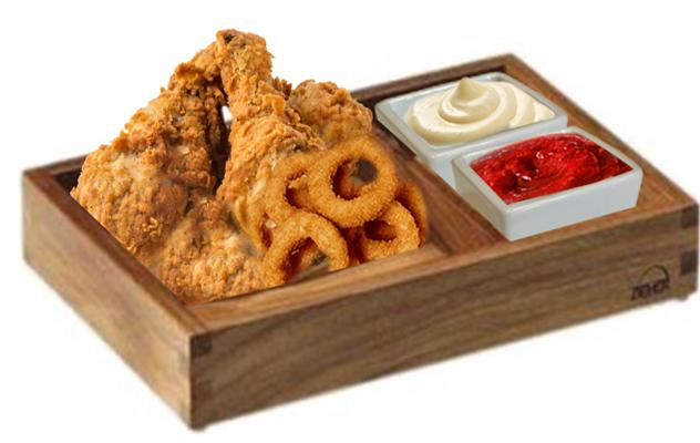 Chicken bucket broester