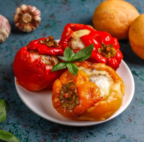 Zeytun yağlı bibər dolma