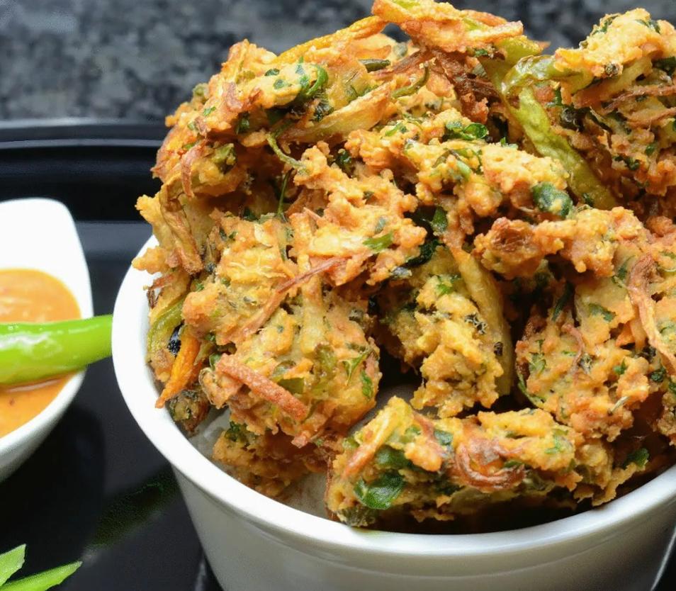 Qarışıq tərəvəz tempura