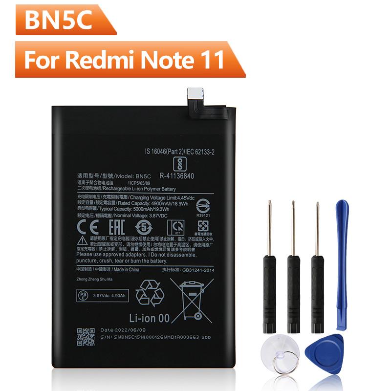Xiaomi Redmi Note 11 Redmi Note 11 Pro üçün əvəzedici batareya BN5C BM5A BP47